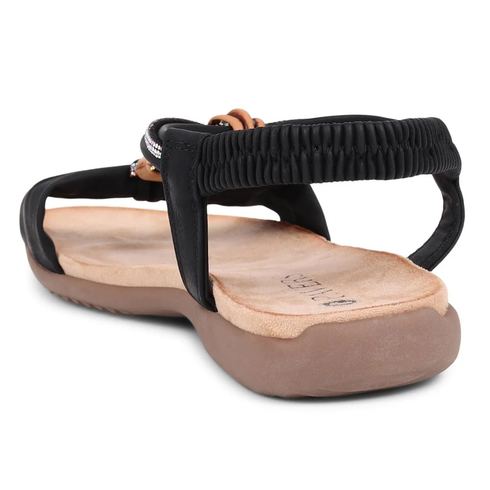 Slip-On Sandals - BAIZH39067 / 325 140 - Black - Image 3