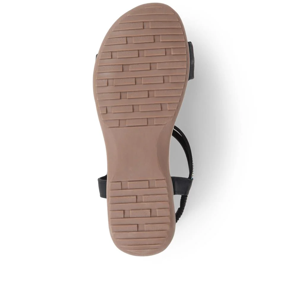 Slip-On Sandals - BAIZH39067 / 325 140 - Black - Image 4