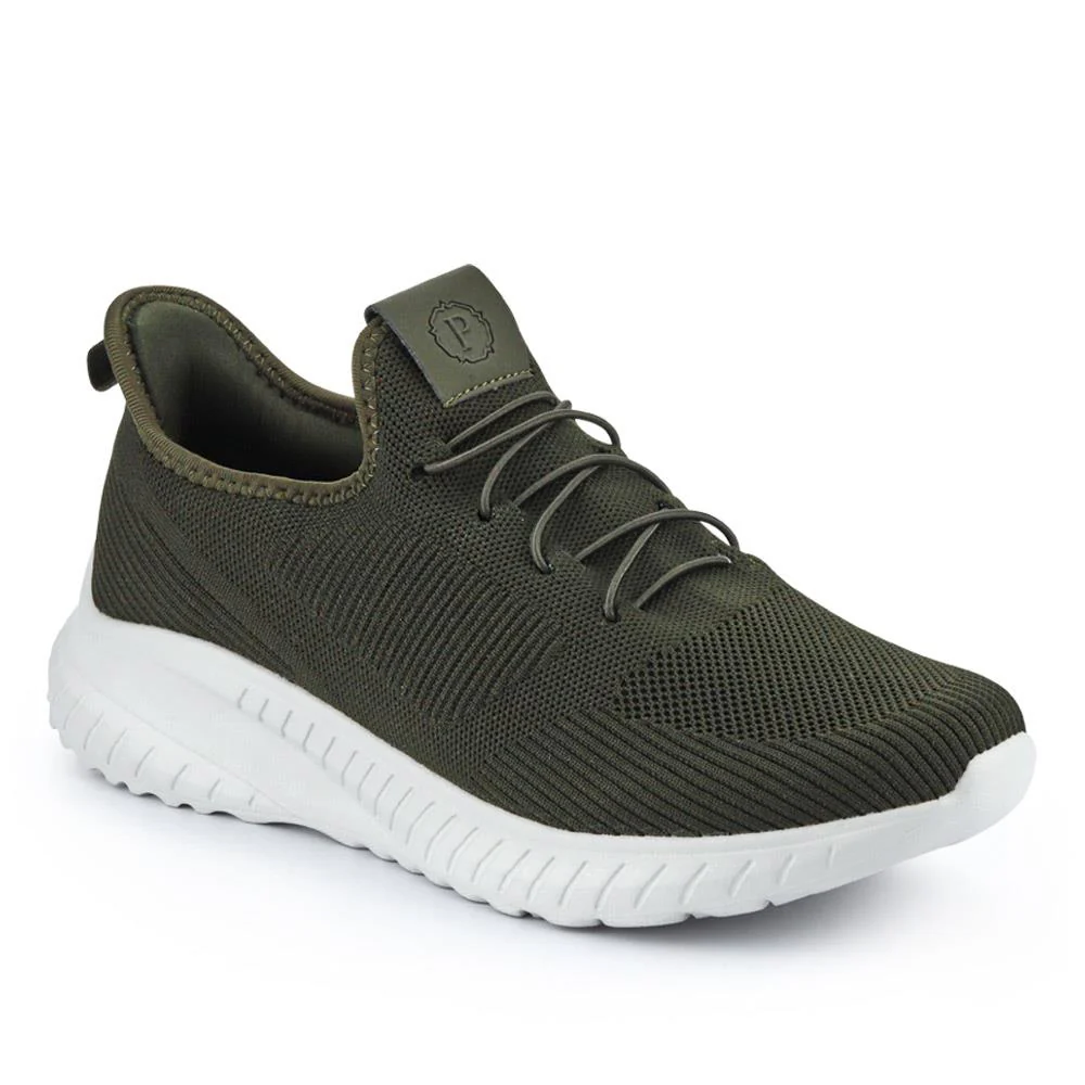 Easy Step In Wide Fit Trainers - BOJIE41004 / 326 872 - Khaki