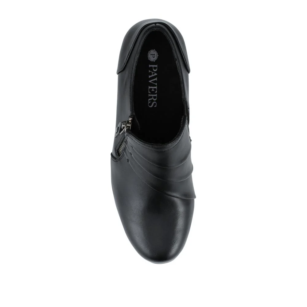Smart Block Heeled Slip On Shoes - PINYI42000 / 327 891 - Black - Image 4