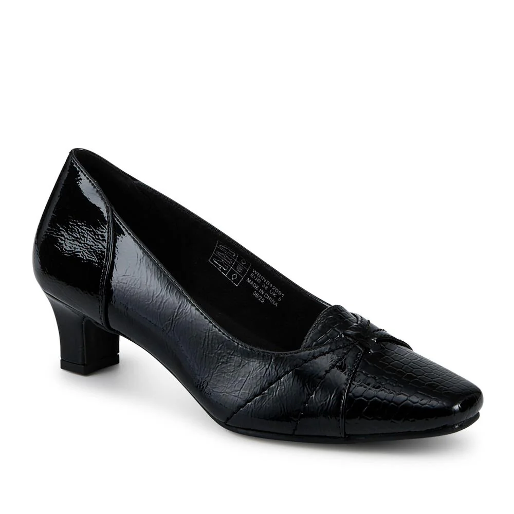 Smart Kitten Heel Court Shoes - WBINS42091 / 328 235