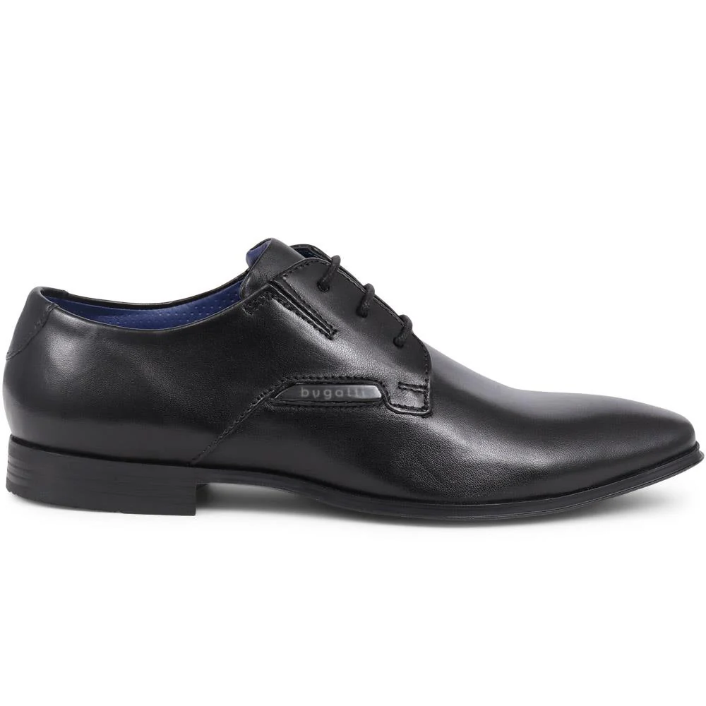 Smart Leather Shoes  - BUG39518 / 325 218 - Black - Image 2