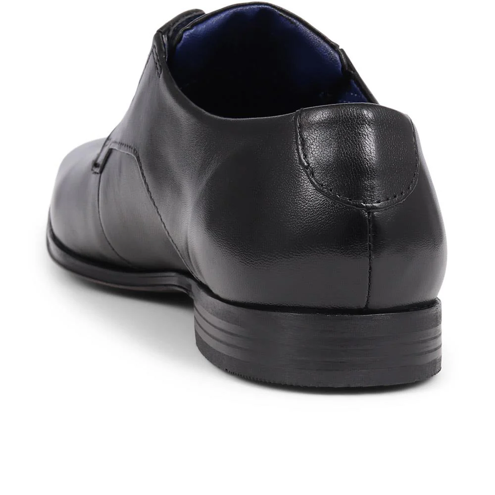 Smart Leather Shoes  - BUG39518 / 325 218 - Black - Image 3
