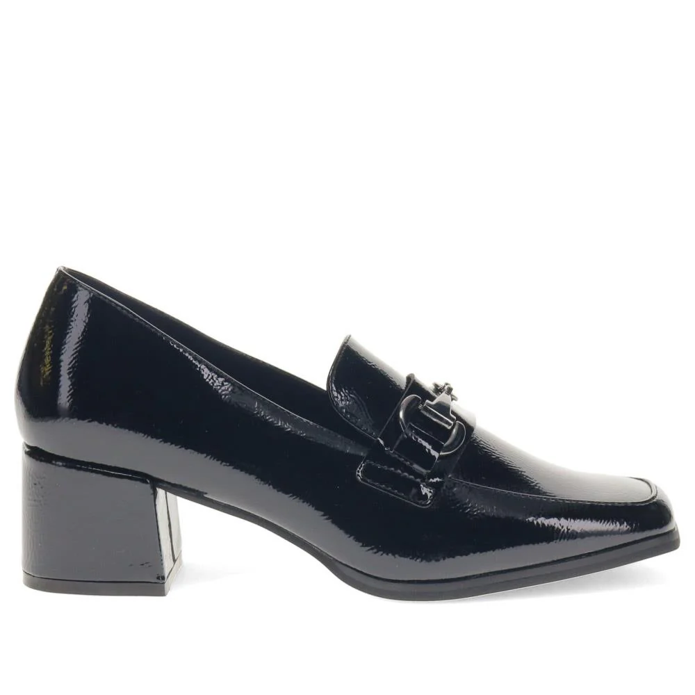 Smart Slip-On Loafers - WOIL40005 / 326 376 - Black Patent - Image 2