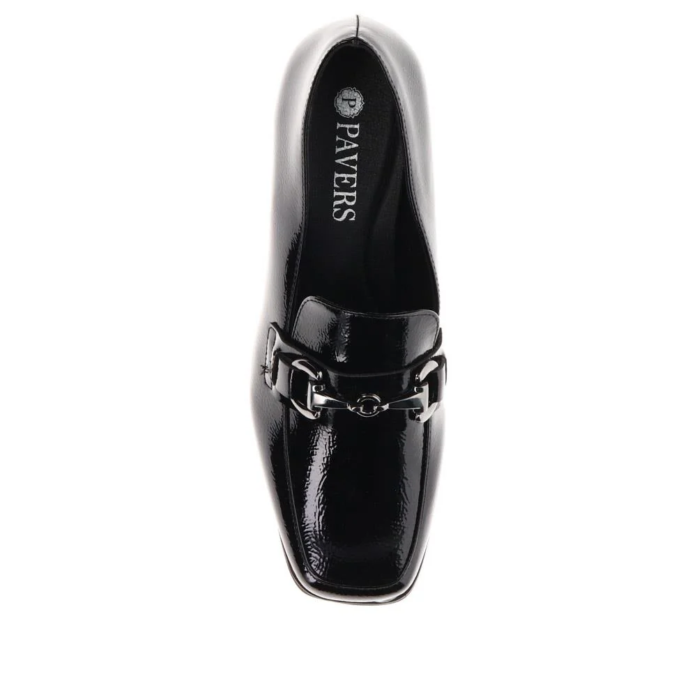 Smart Slip-On Loafers - WOIL40005 / 326 376 - Black Patent - Image 4