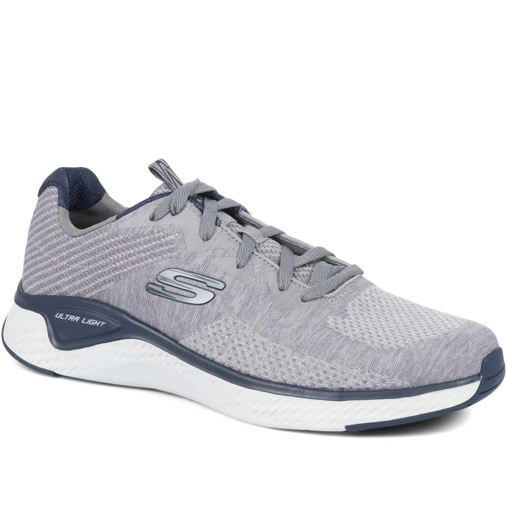 Solar Fuse Kryzik Lace-Up Trainers - SKE33134 / 320 132 - Grey