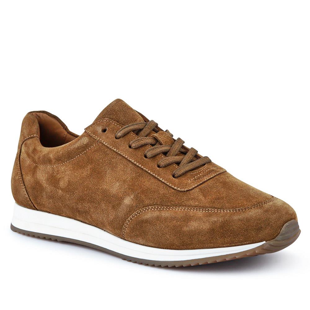 Southend2 Leather Trainers - SOUTHEND2 / 325 111 - Tan Suede