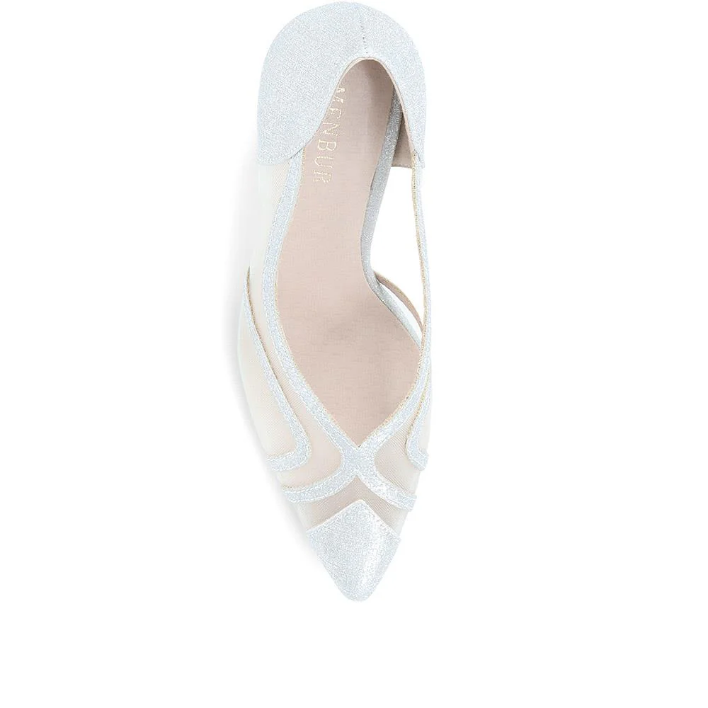 Stiletto Court Shoes - MENBU36506 / 322 724 - Silver - Image 4
