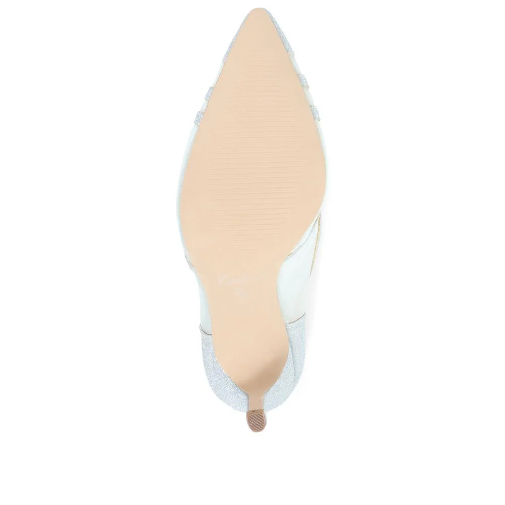 Stiletto Court Shoes - MENBU36506 / 322 724 - Silver - Image 5