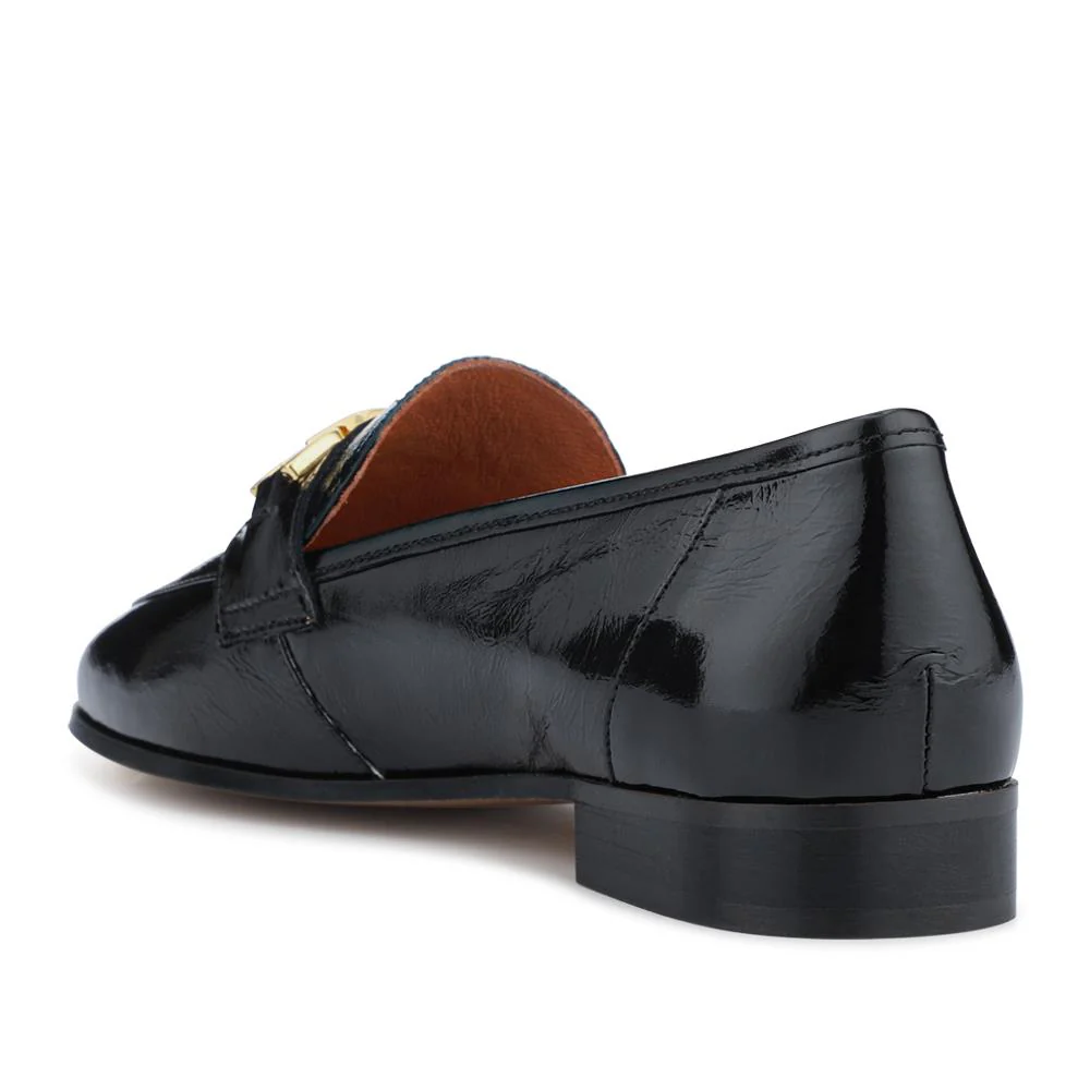 Tamie Smart Leather Loafers - TAMIE / 328 535 - Black Patent - Image 3