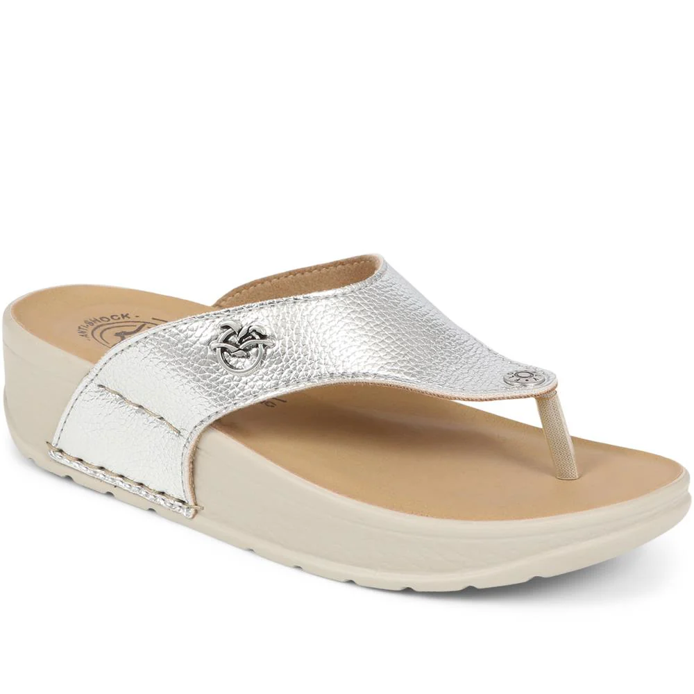 Toe Post Platform Sandals  - FLY39083 / 324 805 - Image 2