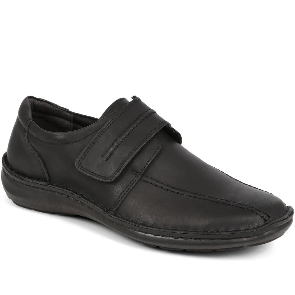 Touch-Fasten Leather Shoes - HAK26000 / 310 502 - Image 4