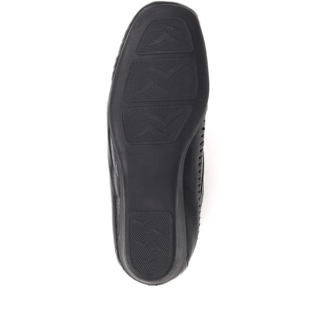 Touch-Fasten Monk Shoes - NAP38015 / 324 609 - Black-Black Patent - Image 4