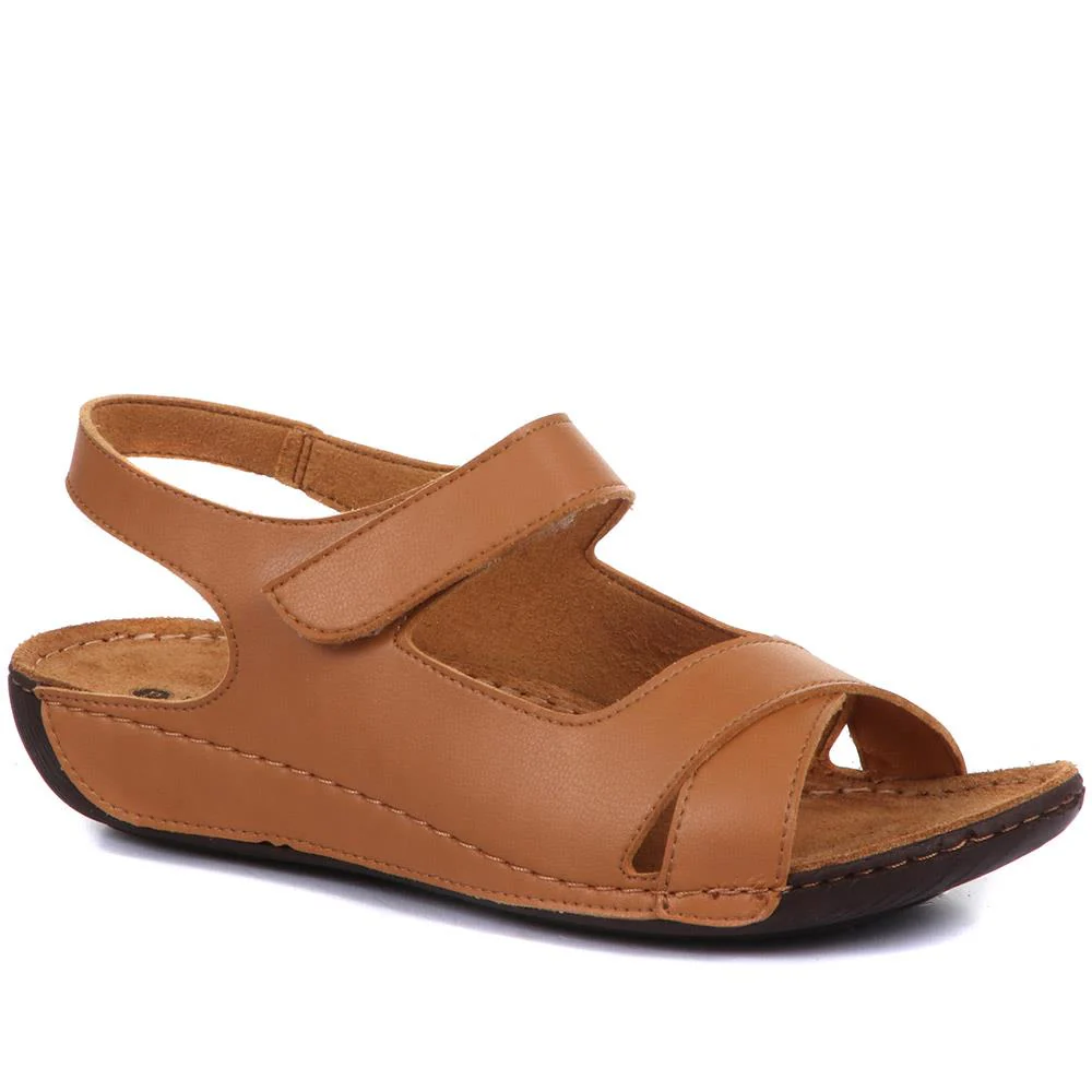 Touch-Fasten Sandals - MUY1509 / 124 091 - Tan