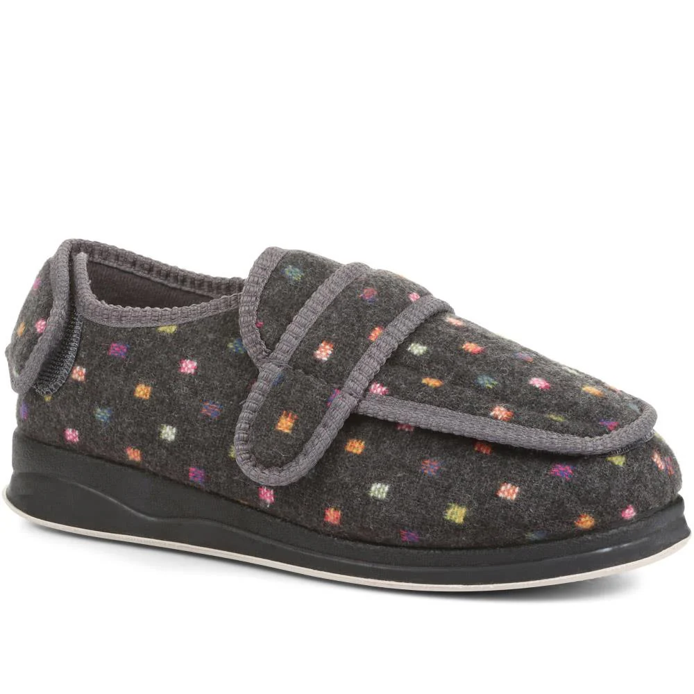 Touch Fastening Full Slipper - QING30007 / 316 306 - Image 2