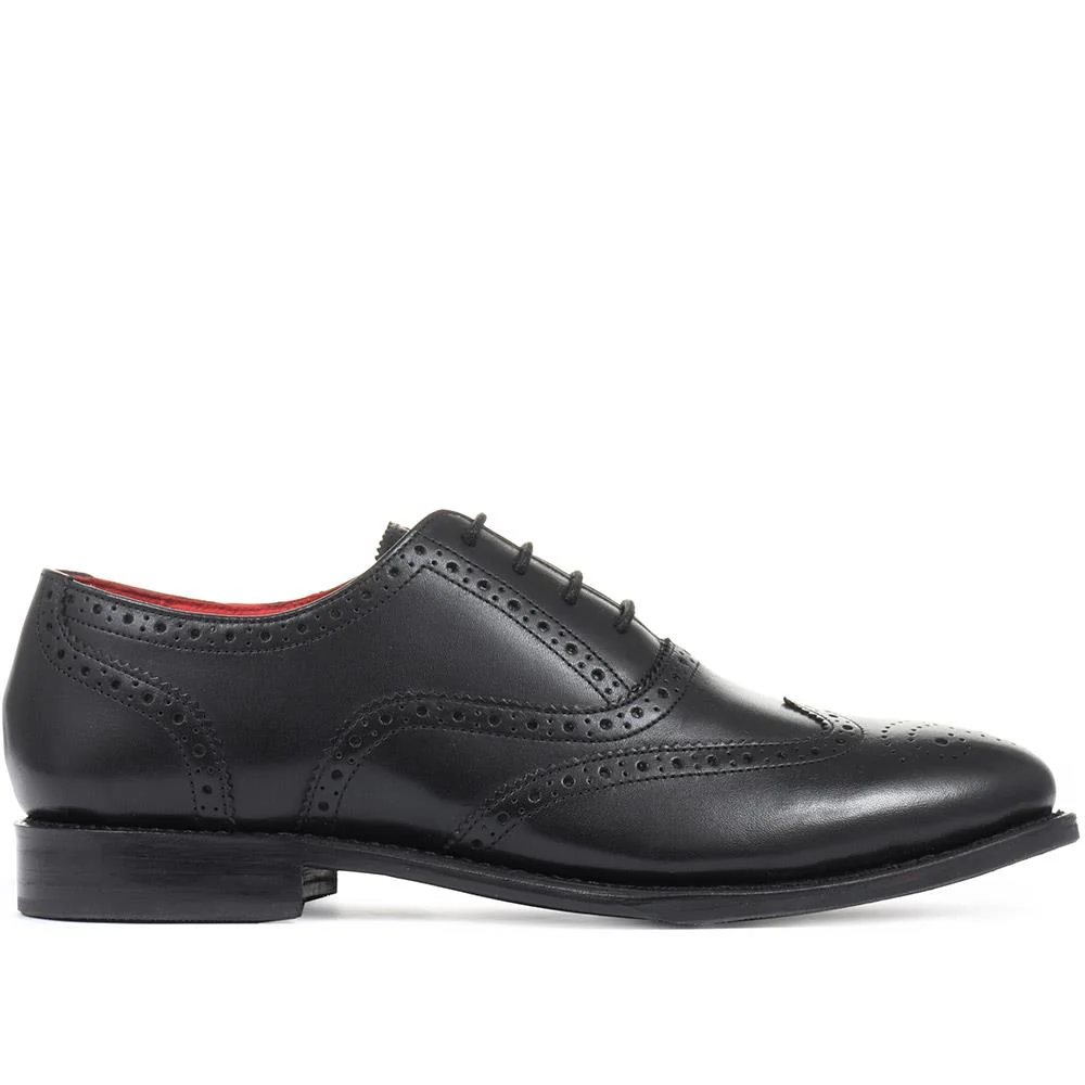 Vivienne Goodyear Welted Ladies Brogues - VIVIENNE / 318 192 - Black - Image 2