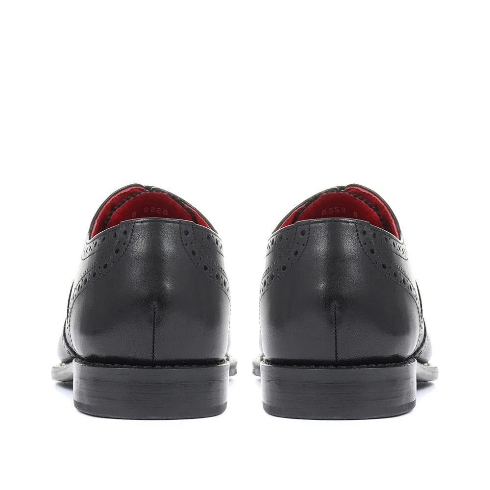 Vivienne Goodyear Welted Ladies Brogues - VIVIENNE / 318 192 - Black - Image 3