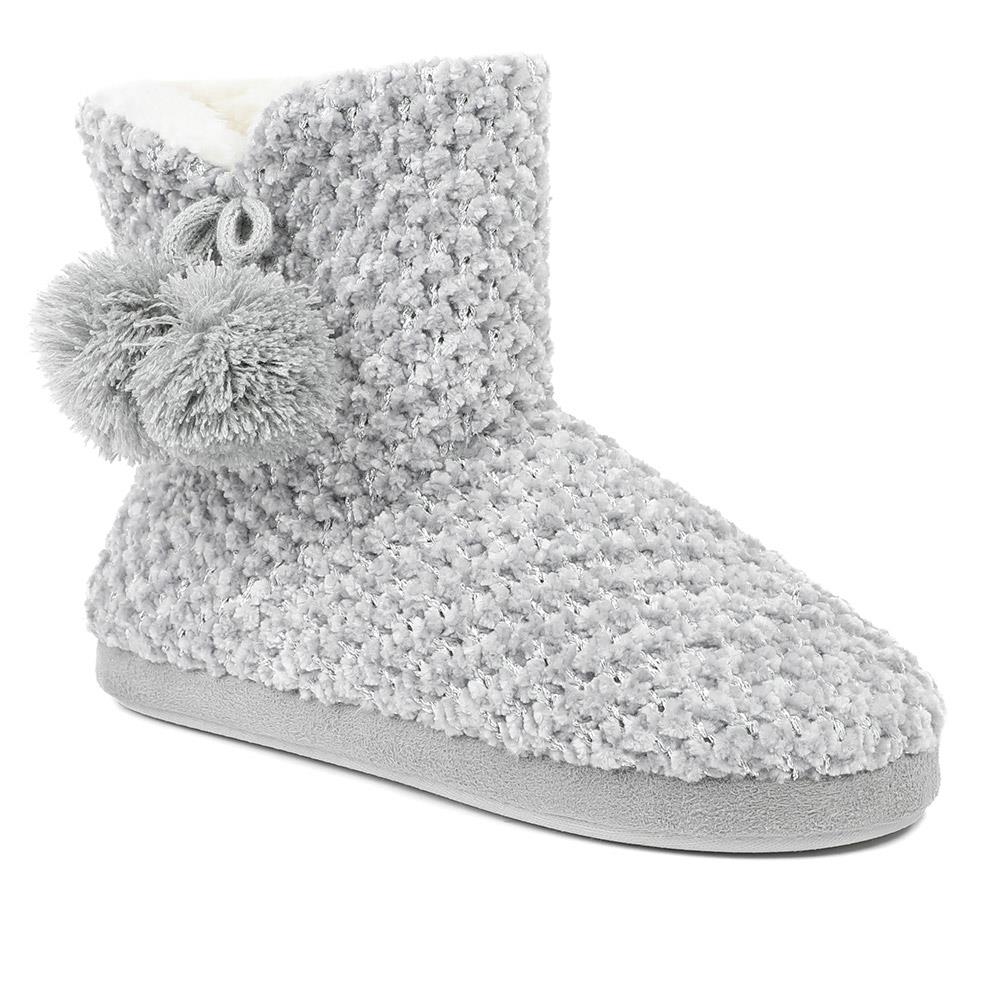 Warm Soft PomPom Slipper Boots - GALOP42003 / 328 067