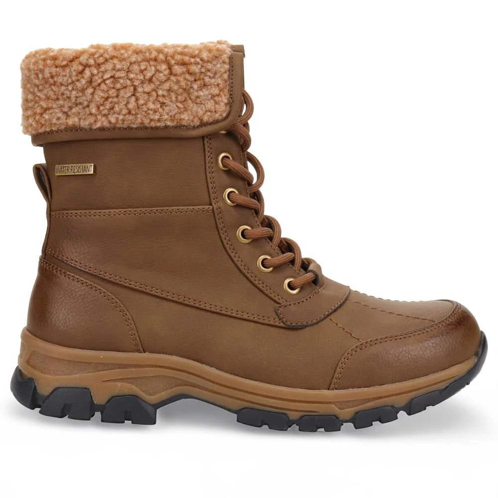 Water-Resistant Weather Boots - WOIL38036 / 324 571 - Chocolate - Image 2