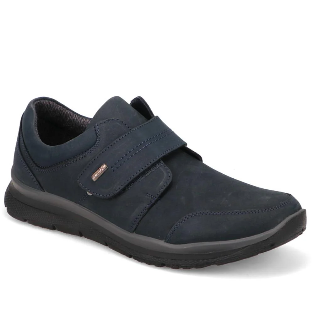Wide Fit Casual Leather Slip-On Shoes - DDIN40014 / 326 587 - Image 2