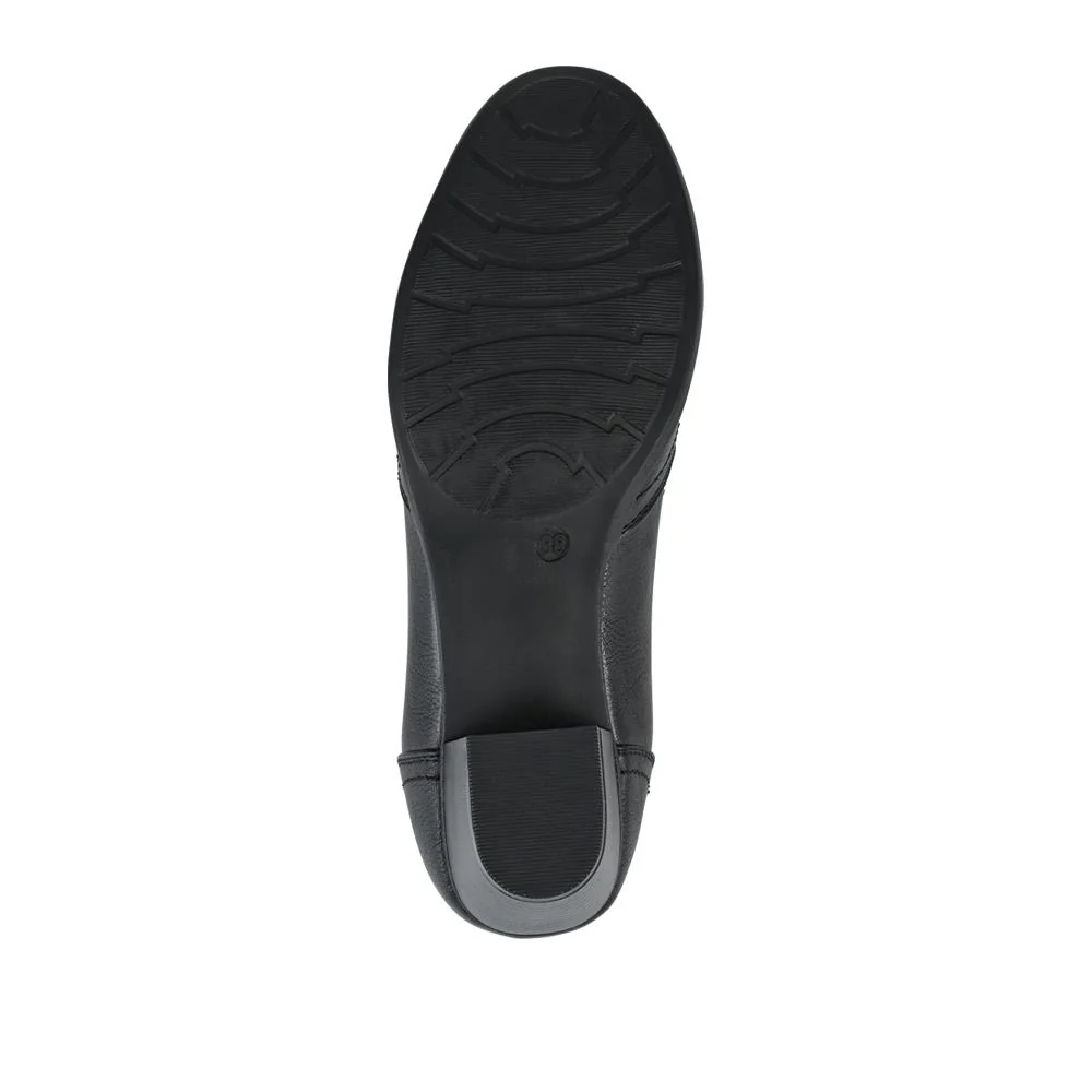 Wide Fit Cone Heel Shoes - WBINS42010 / 327 915 - Black - Image 6