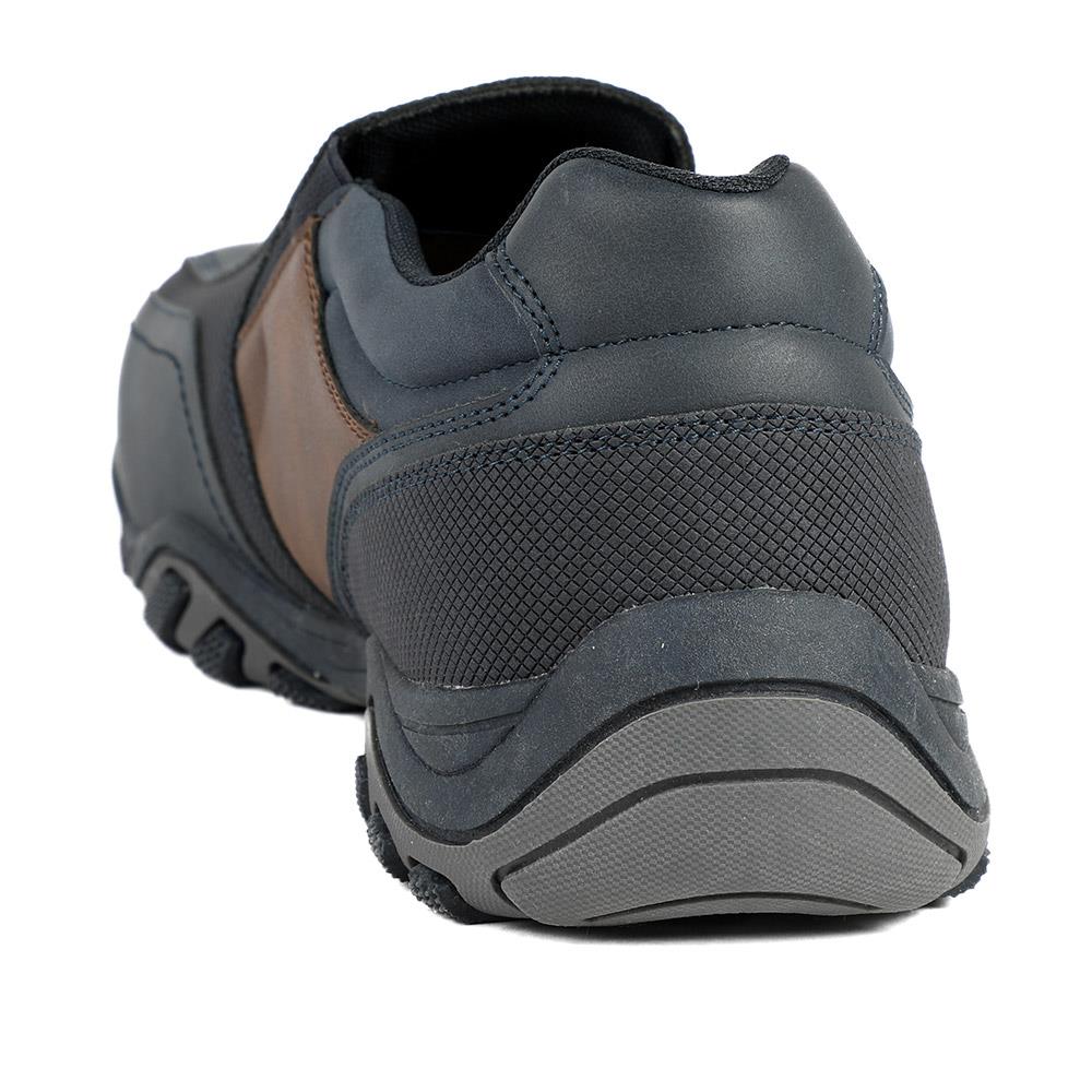 Wide Fit Cushioned Slip On Shoes - VSHI43005 / 329 038 - Navy - Image 4