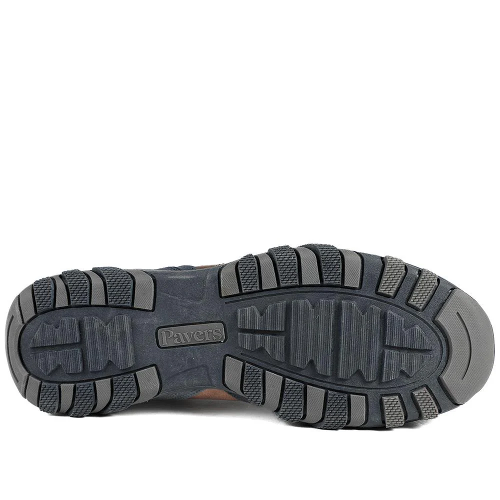 Wide Fit Cushioned Slip On Shoes - VSHI43005 / 329 038 - Navy - Image 6