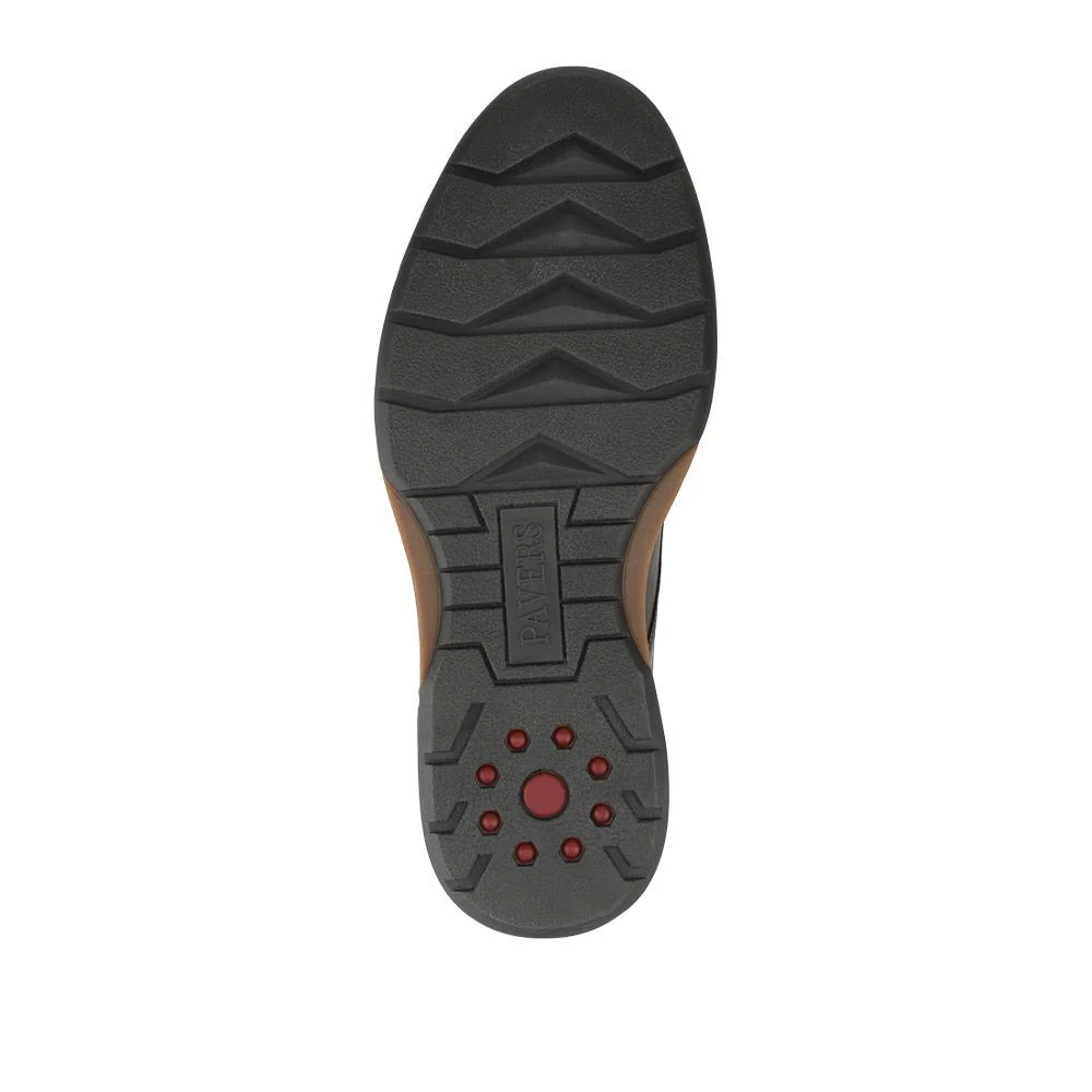 Wide Fit Lace-Up Casual Shoes - JIAHU40005 / 325 960 - Dark Brown - Image 6