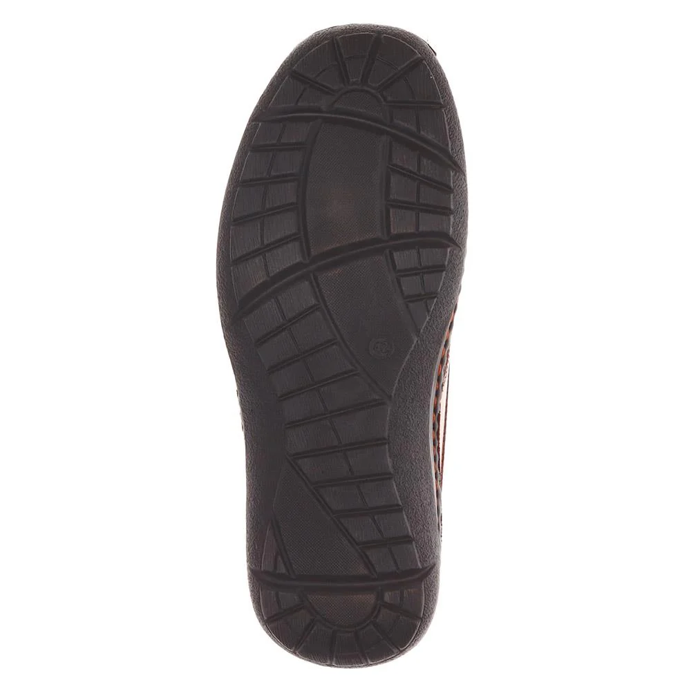 Wide Fit Leather Lace-Up Shoes - PARK40035 / 325 803 - Tan - Image 5