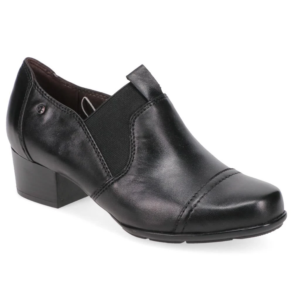 Wide-Fit Leather Mary Janes - JANA40505 / 326 068 - Black