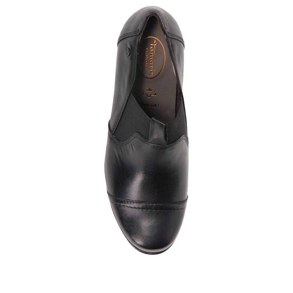 Wide-Fit Leather Mary Janes - JANA40505 / 326 068 - Black - Image 4