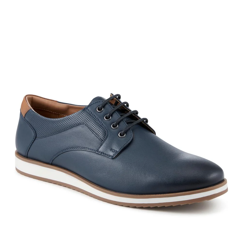Wide Fit Premium Leather Lace Up Shoes - PRFEM42004 / 328 118 - Image 2