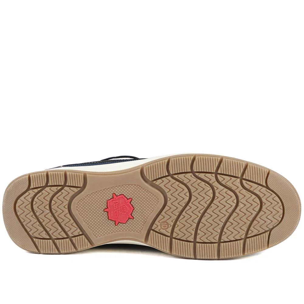 Wide Fit Slip On Casual Shoes - CHANG43001 / 328 833 - Navy - Image 6