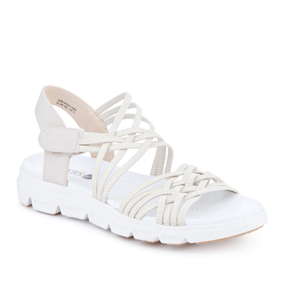 Stretchy Cushioned Sandals - WBINS41089 / 327 328