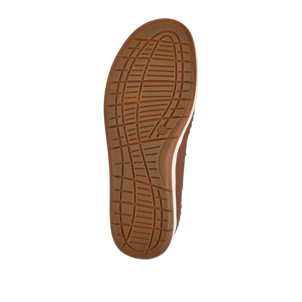 Wide-Fit Touch-Fasten Mary Janes - PARK41031 / 327 061 - Tan - Image 5