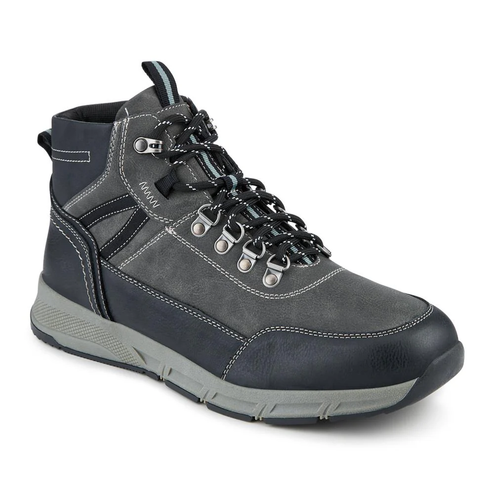 Wide Fit Walking Boots With Bungee Laces - WBINS42067 / 327 869 - Image 2