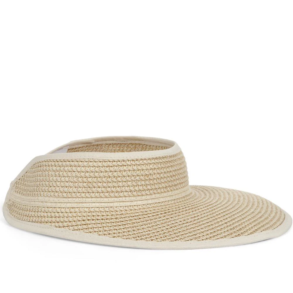 Woven Sun Visor - QIA27007 / 311 602 - Beige