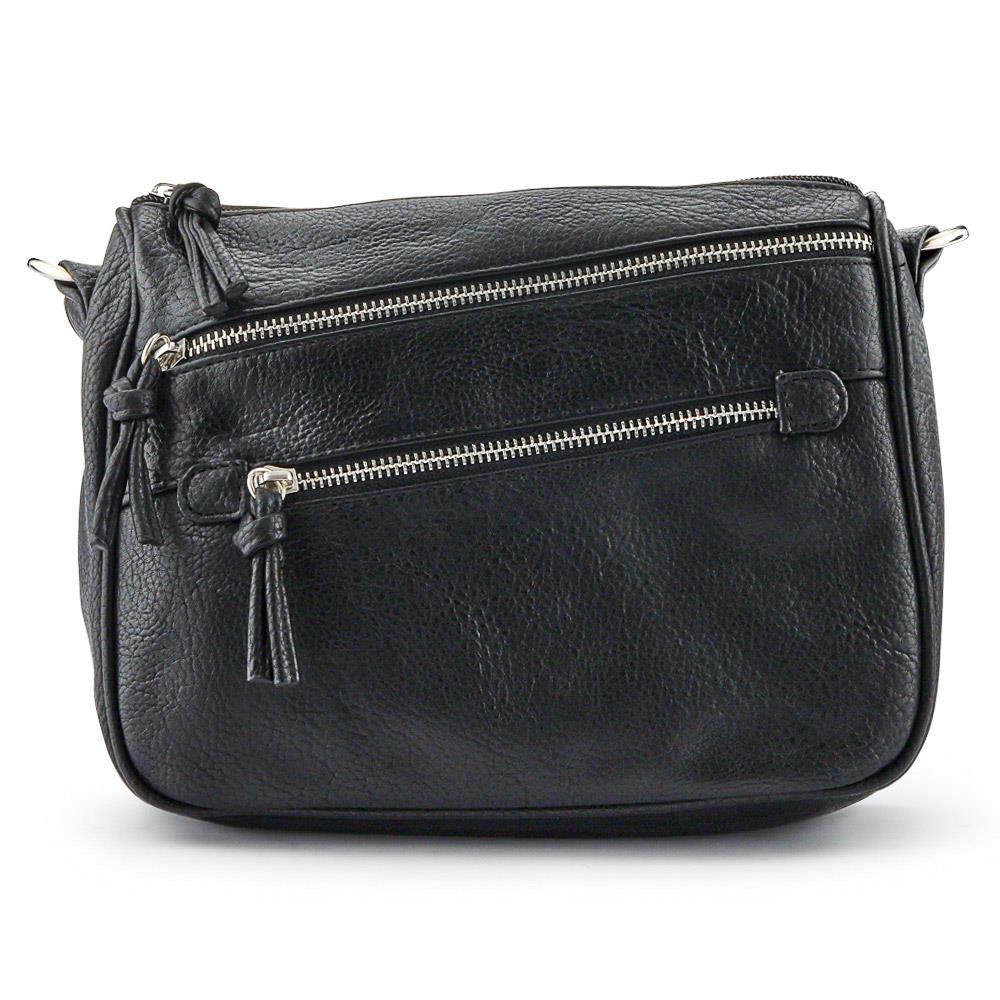 Zip-Close Cross-Body Bag - JEWN39015 / 325 476