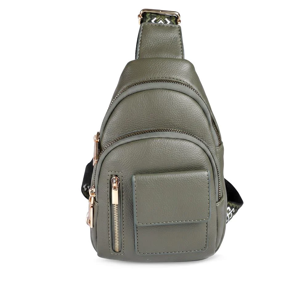 Zip-Up Mini Sling Bag - PRETT41013 / 326 884