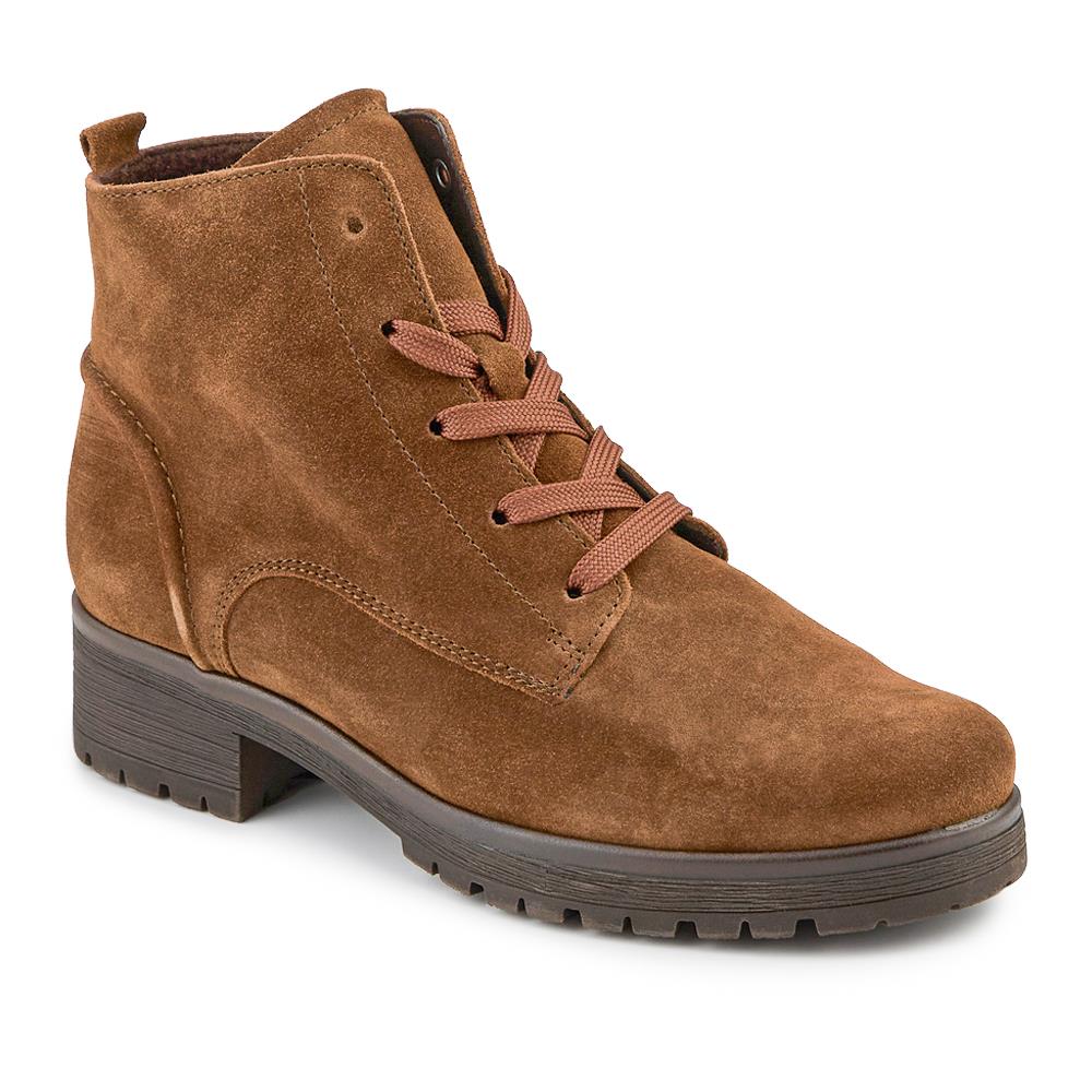 Zumba Gabor Wide Fit Leather Ankle Boots - GAB42524 / 328 172 - Brown
