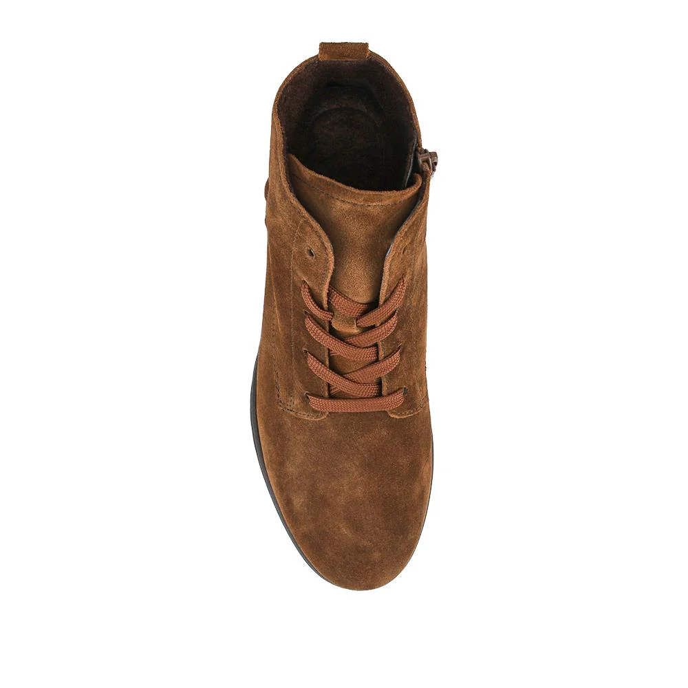 Zumba Gabor Wide Fit Leather Ankle Boots - GAB42524 / 328 172 - Brown - Image 4